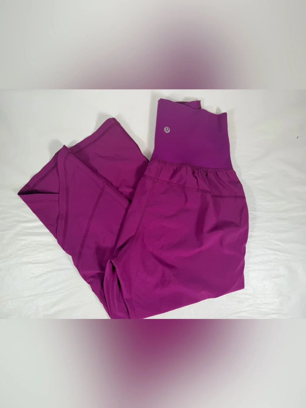 Lululemon Tranquil Crop Regal Plum Pink Pants Fuchsia